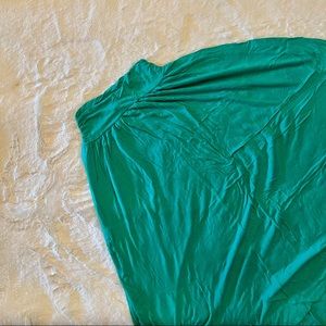 Popular Basics sea-foam green maxi skirt sz S